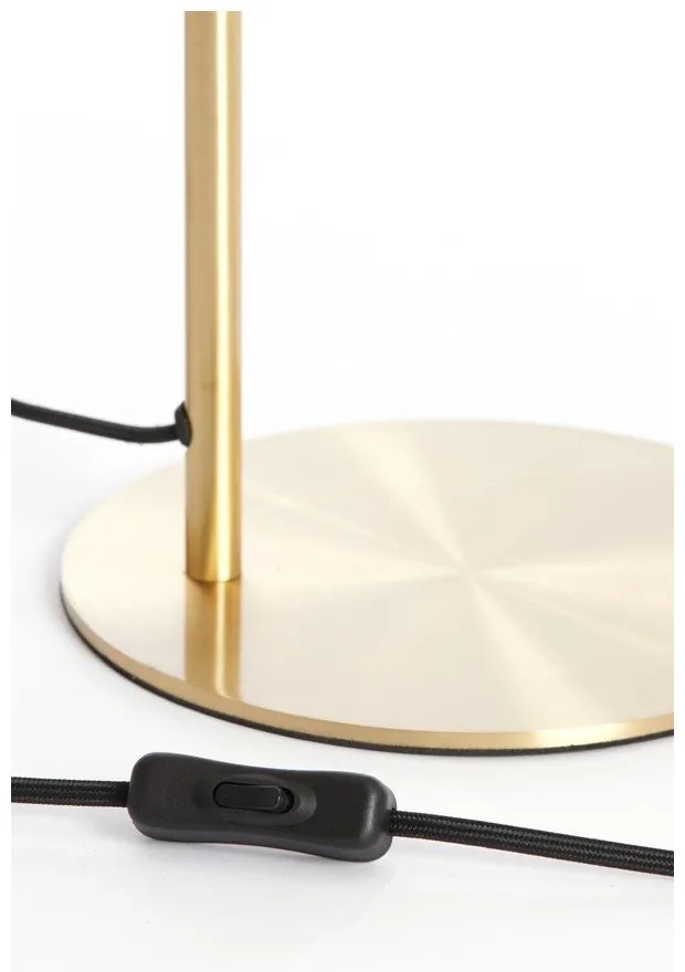 Aranyszínű asztali lámpa (magasság 50 cm) Moroc – Light &amp; Living