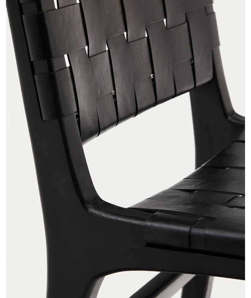 Fekete mahagónifa étkezőszék Calixta – Kave Home