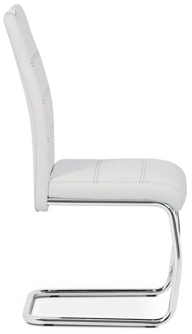 Fehér Ekobőr Étkezőszék. HC-481 WT