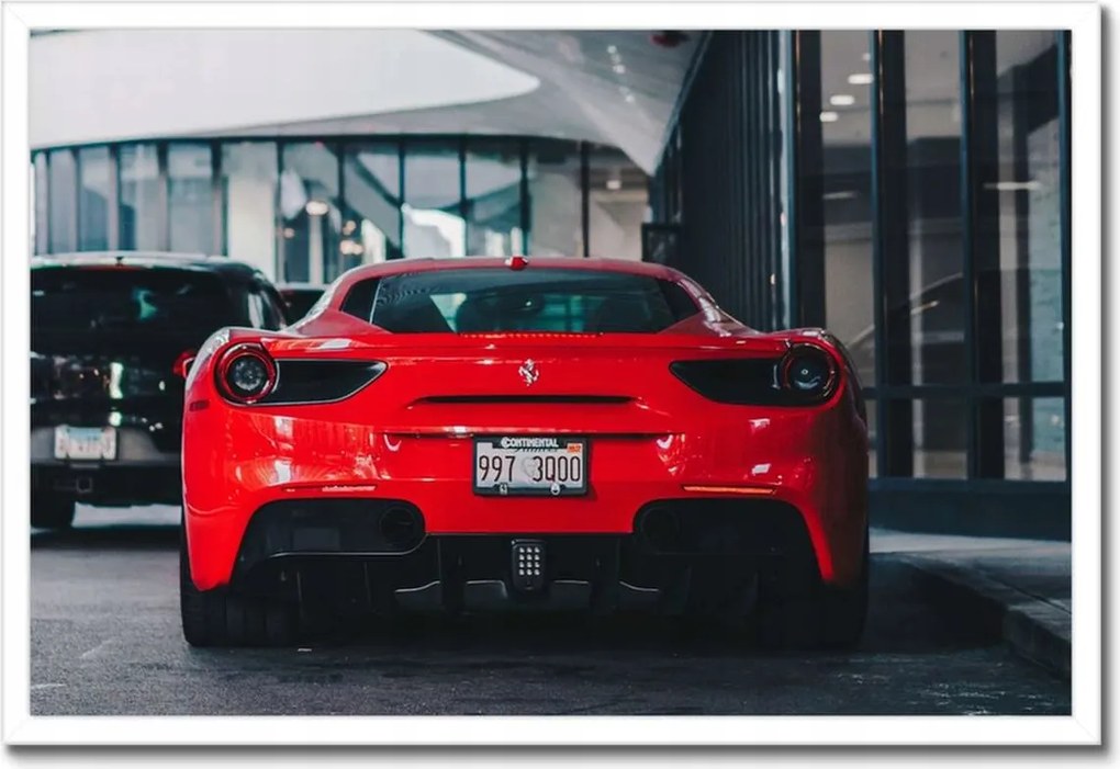 Poszterek keretben 60x40 Ferrari autó