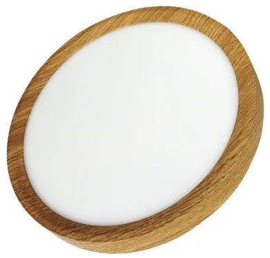 LED mennyezeti lámpa, 18 W, 230 V, 3000/4000/6500 K, átm. 23 cm, bézs