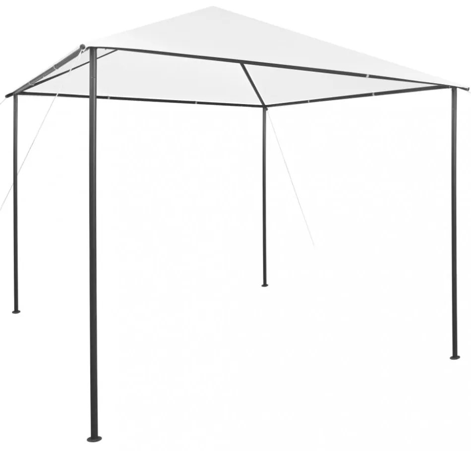 fehér pavilon 3 x 3 x 2,9 m 180 g/m²
