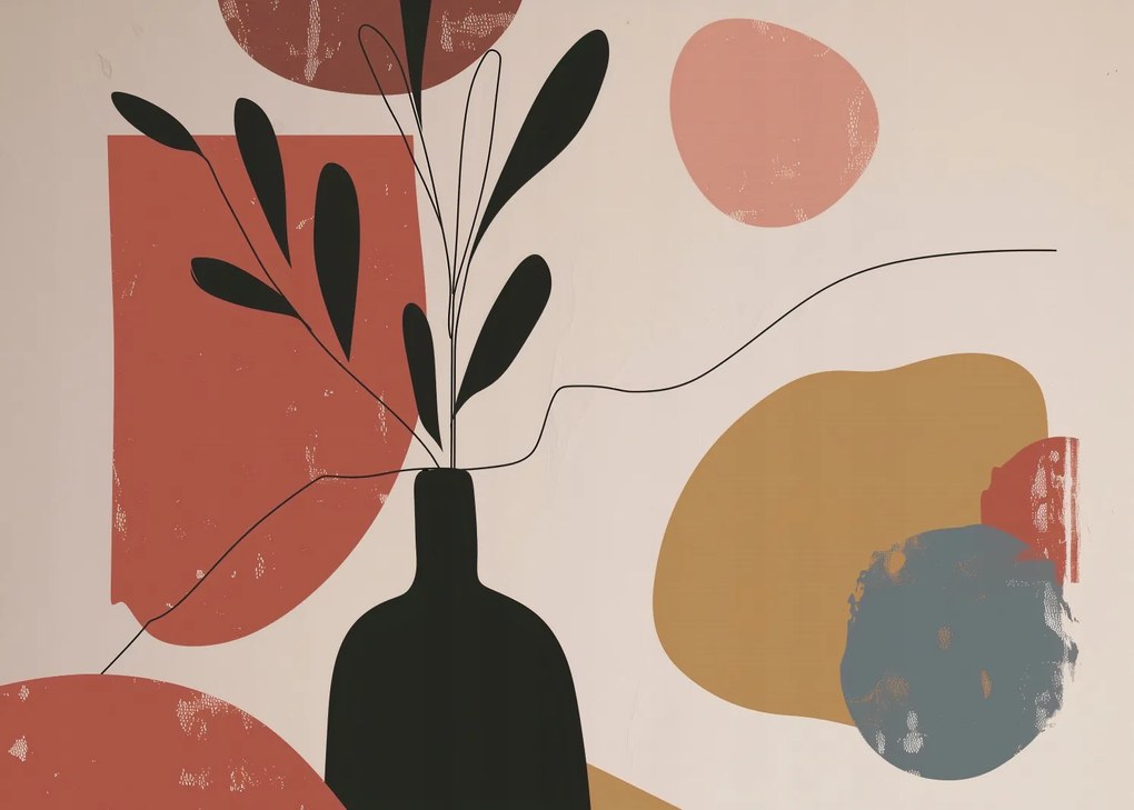 Poszter 70x50cm Modern Bátorság