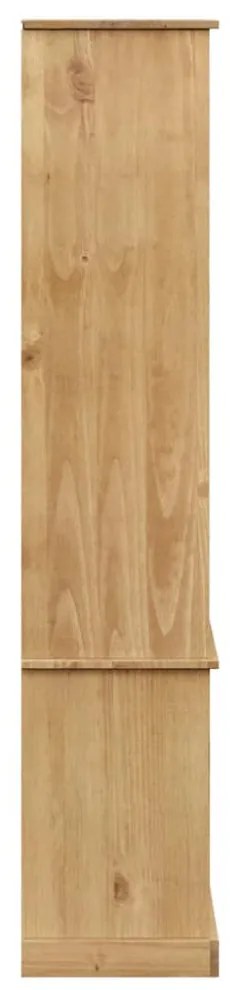 VIGO tömör fenyőfa könyvespolc 85x35x170 cm
