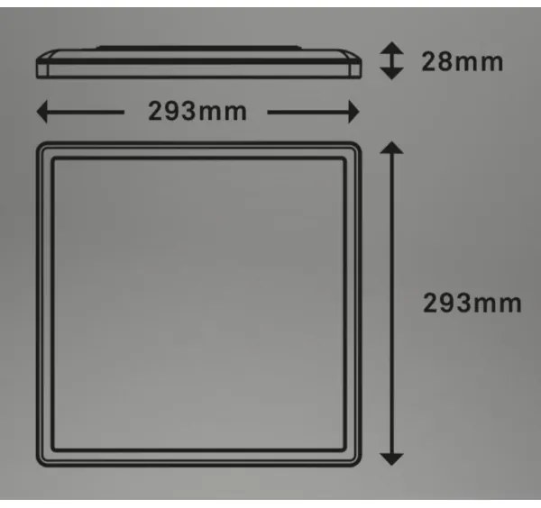 Briloner 7081-015 - SLIM LED 18W 230V 2700-6500K dimmelhető lámpa + DO