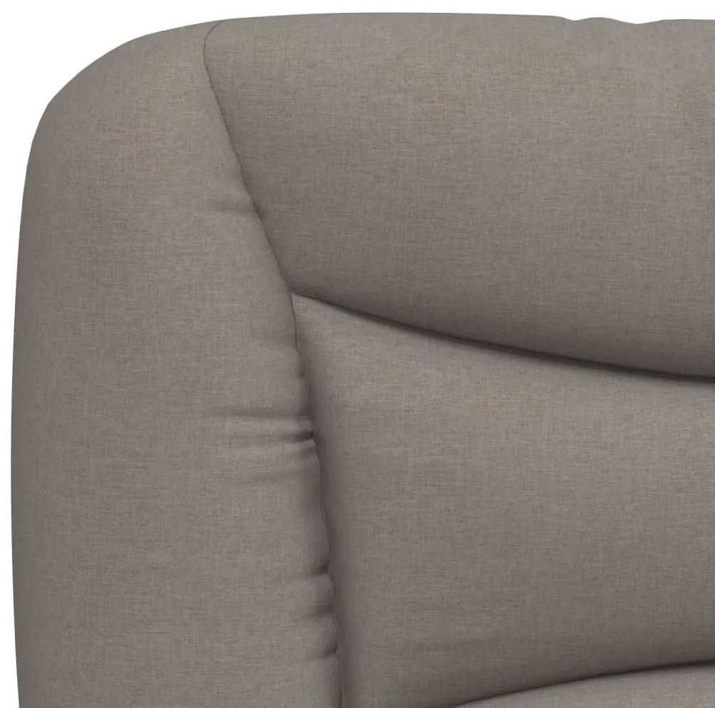 tópszínű szövet fejtámla párna 100 cm