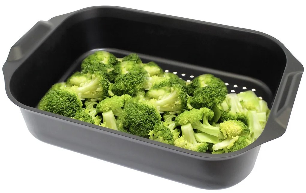 Elo 89940 Sütőedény üveg fedéllel és aromafogantyúval Duo Vital 40 x 26 cm