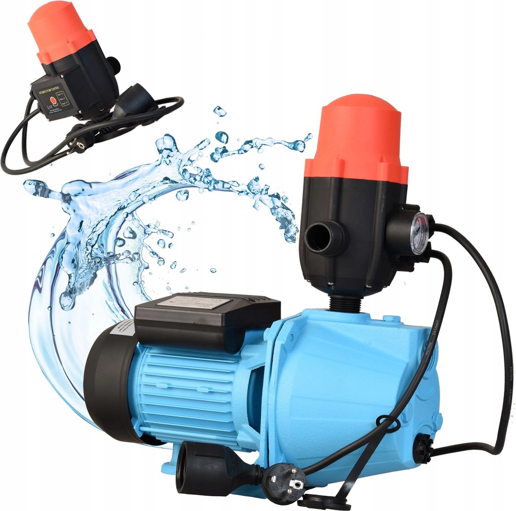 Hidrofor Tartály Nélküli Vízpumpa Jet Kerti kapcsoló Brio 42l/min