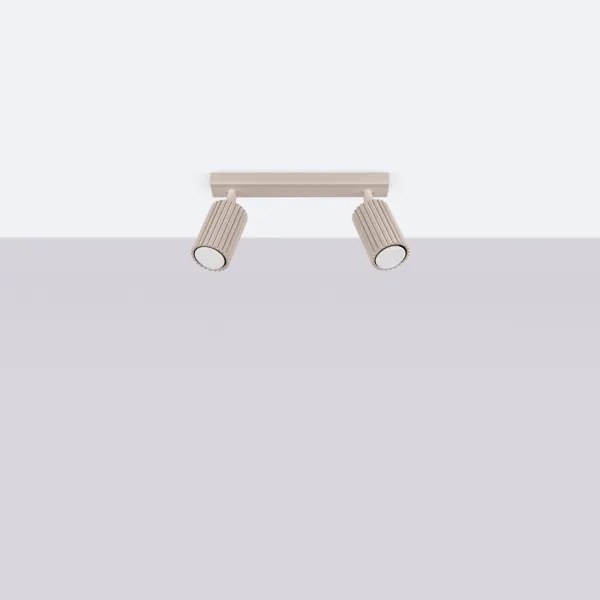 Brilagi - Spotlámpa CRESTO 2xGU10/10W/230V taupe