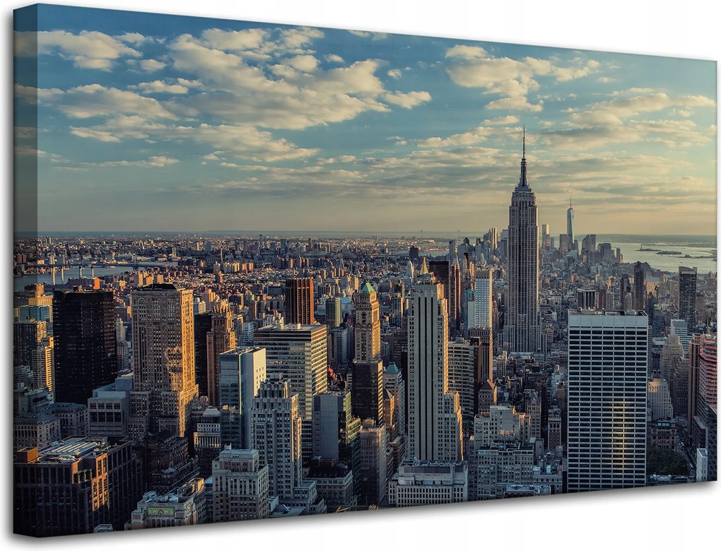 Vászonkép Manhattan építészet 80X50 cm