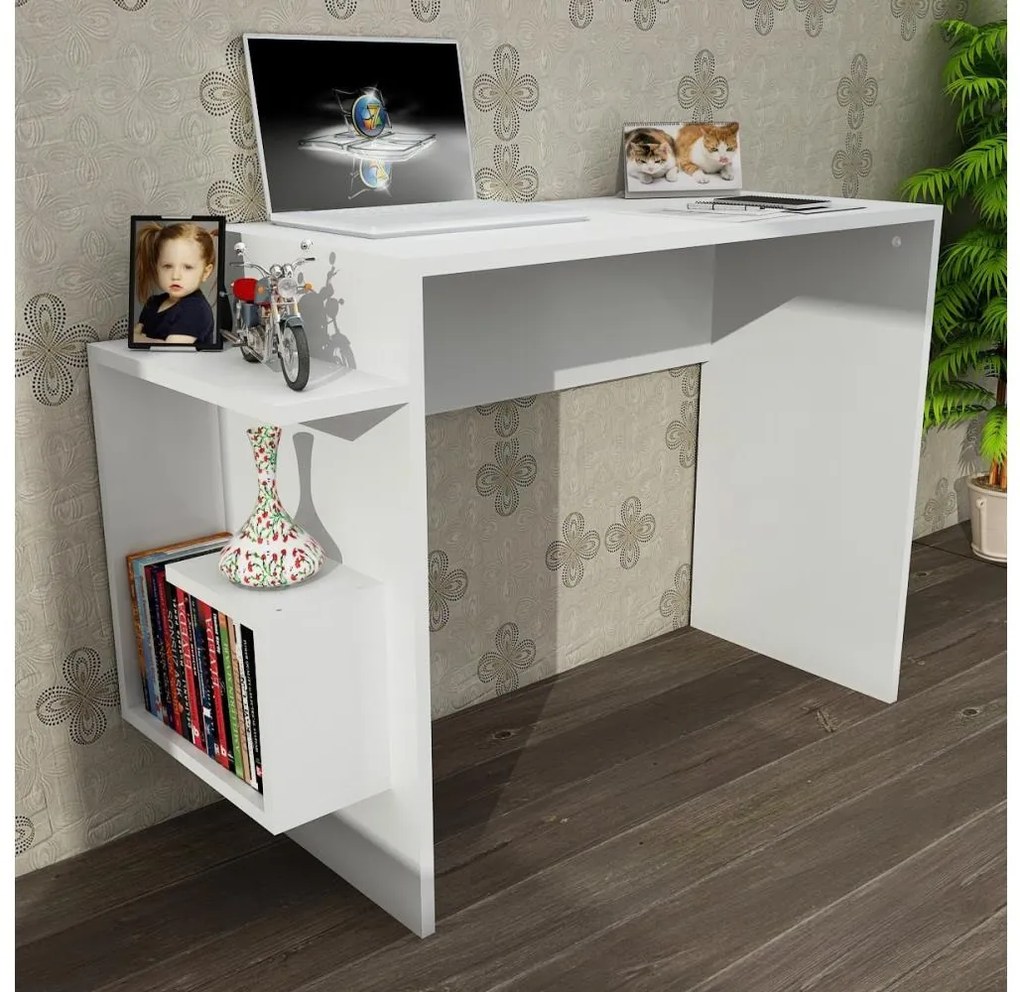 Munkaasztal ALASKA 73,8x104,5 cm fehér