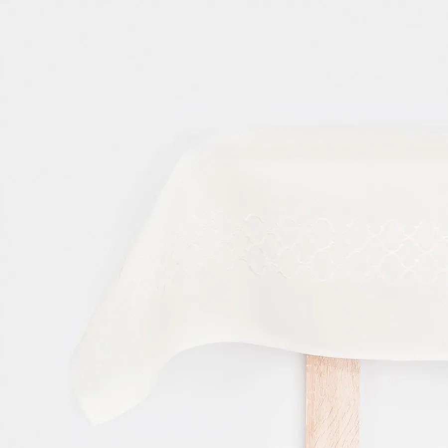 Abrosz hímzett Betty 110x160 ivory