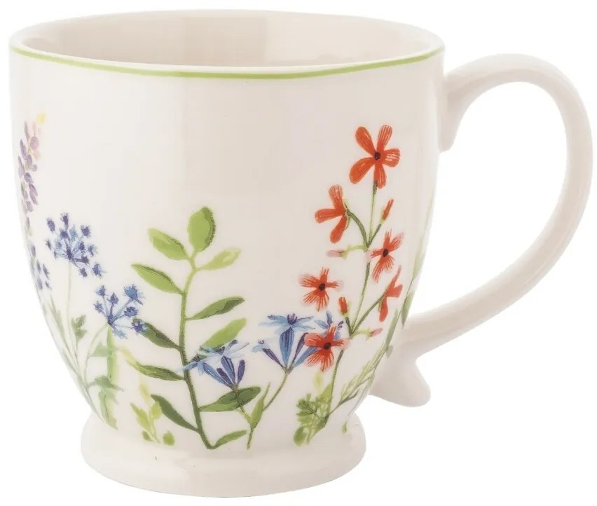 Altom Porcelán jumbo csésze lábon Nature Awakening 450 ml
