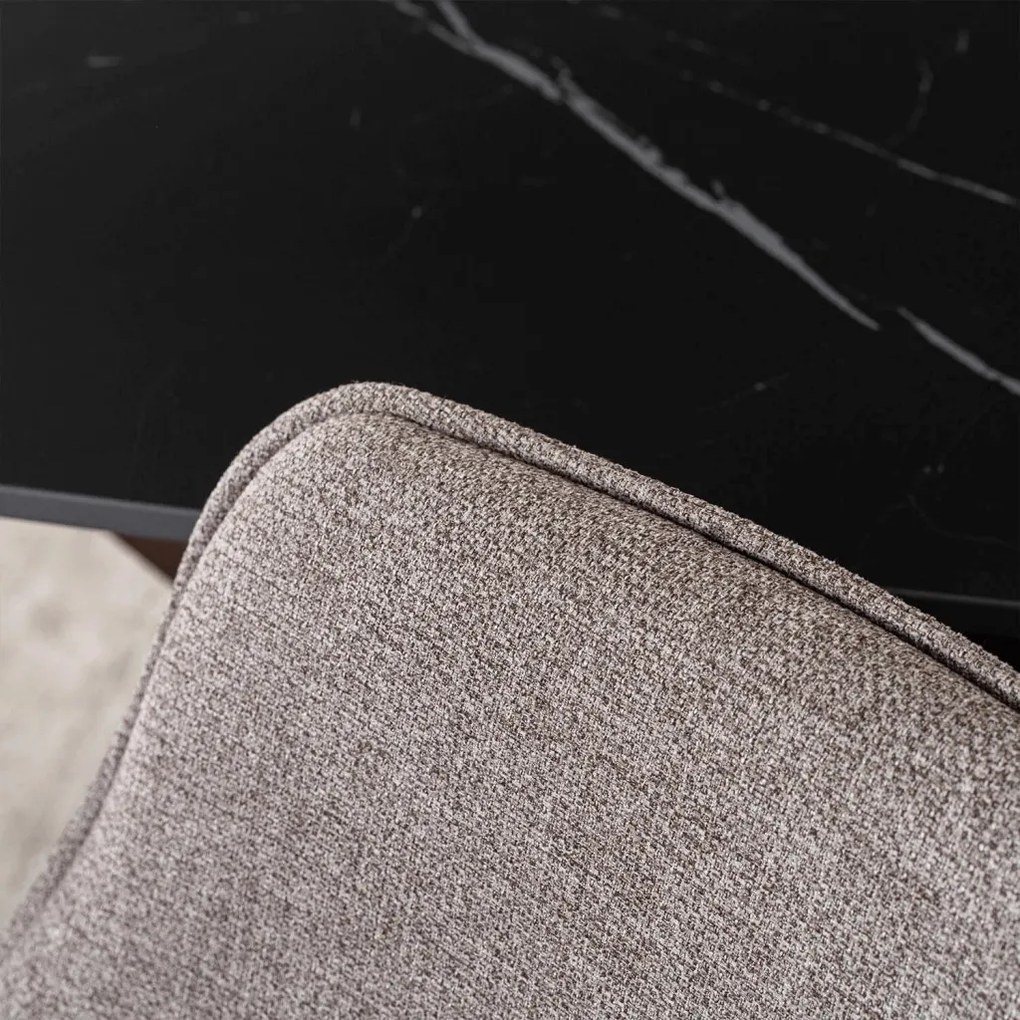 Barna Szövet Étkezőszék. EDRICK