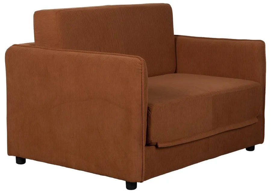 Narancssárgásbarna fotel Jopie – White Label