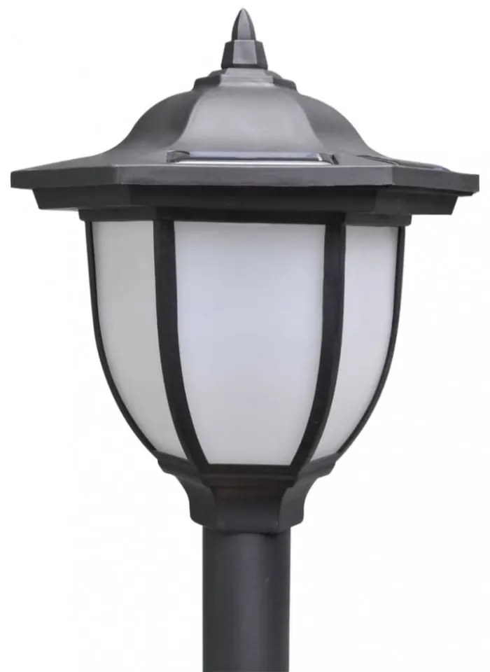 Lánc Kerítés kültéri lámpával 2 LED Lámpa Két Pózna