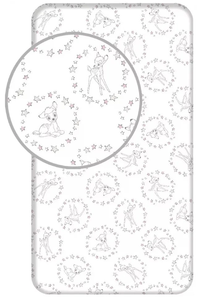 Disney Bambi Stars gumis lepedő 90x200 cm