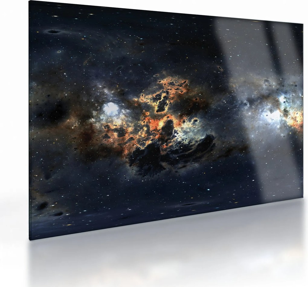 Üveg kép - Az Univerzum a Nebulával (70x50 cm)