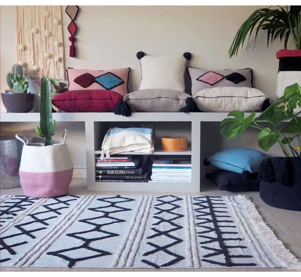 Textil tárolókosár ø 30x35 cm Zoco – Lorena Canals