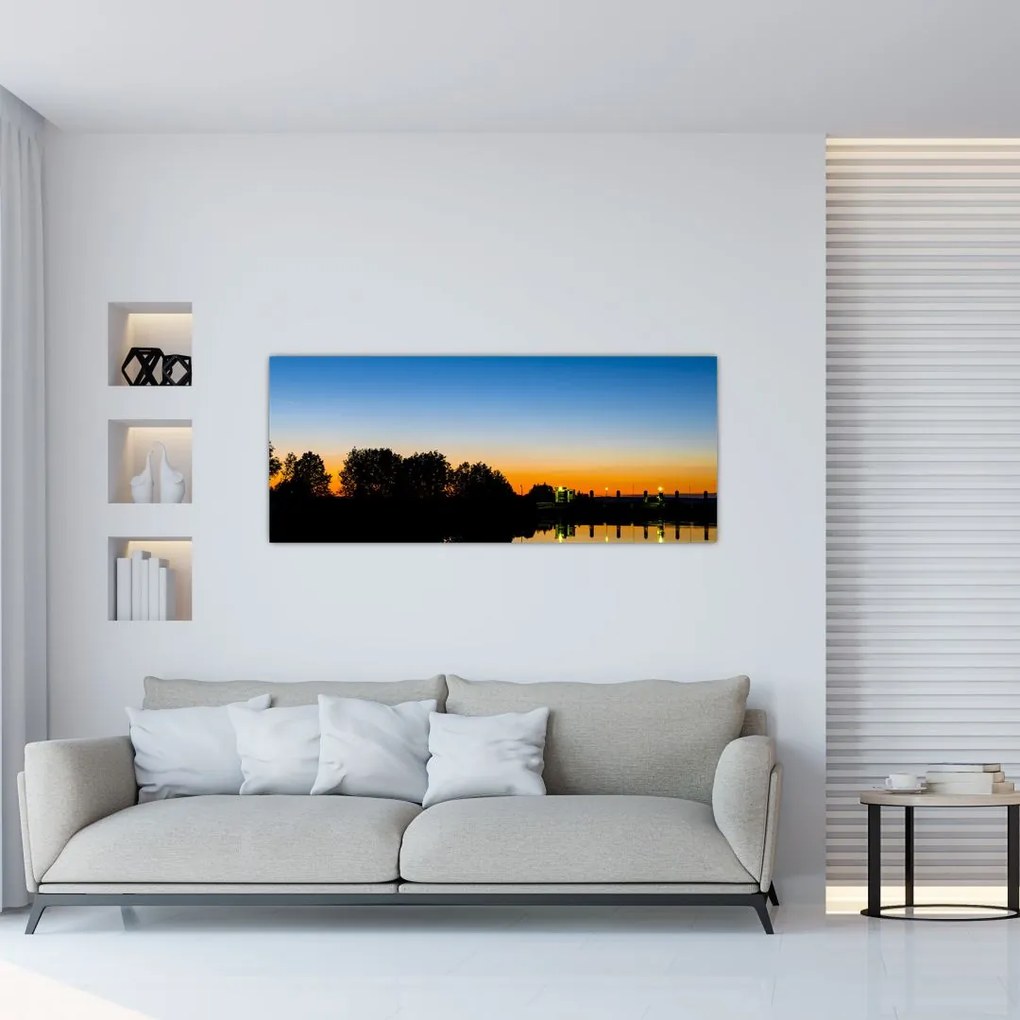 A naplemente képe (120x50 cm)