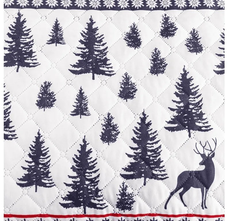 Ágytakaró TWINKLE CHRISTMAS mintával, színes Méret: 220 x 240 cm
