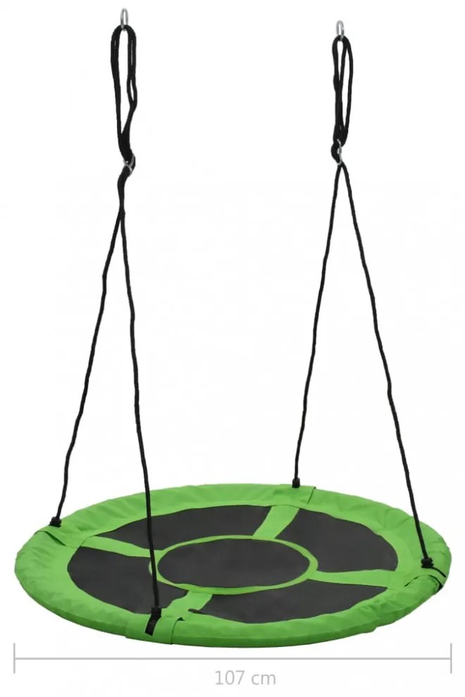 zöld színű hinta 110 cm 100 kg