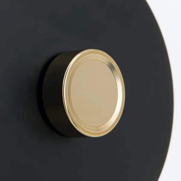 Orion - Fényerőszabályozható flexibilis fali lámpa DOTTY 1xGU10/10W/230V fekete/sárgaréz