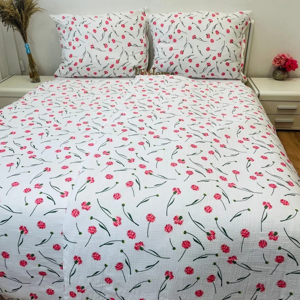 Valencia muszlin lapok 140x200cm+90x70cm TiaHome