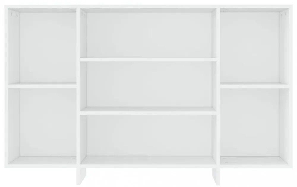 fehér szerelt fa tálalószekrény 120 x 30 x 75 cm