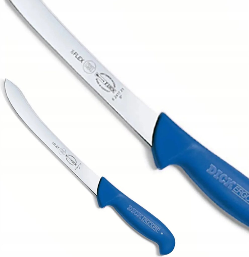 Halfiléző Kés Félrugalmas 21 CM Kék