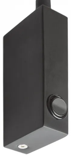 RED - Design Rendl - R12945 - EKE LED/3W/230V flexibilis fekete lámpa