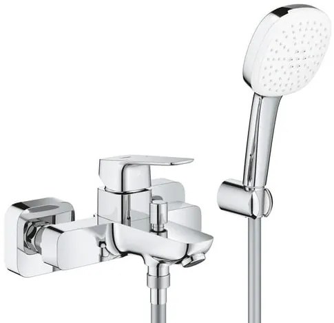Kád csaptelep GROHE Cubeo zuhanyszettel együtt 150 mm króm 1018140000