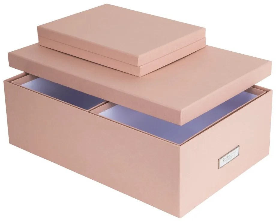 Fedeles karton tárolódoboz szett 3 db-os Inge – Bigso Box of Sweden