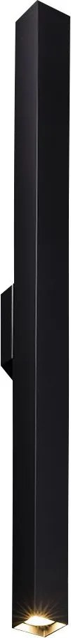AMPLEX 8078 DOHA Modern Kültéri Fali Lámpa Fekete GU10 IP44