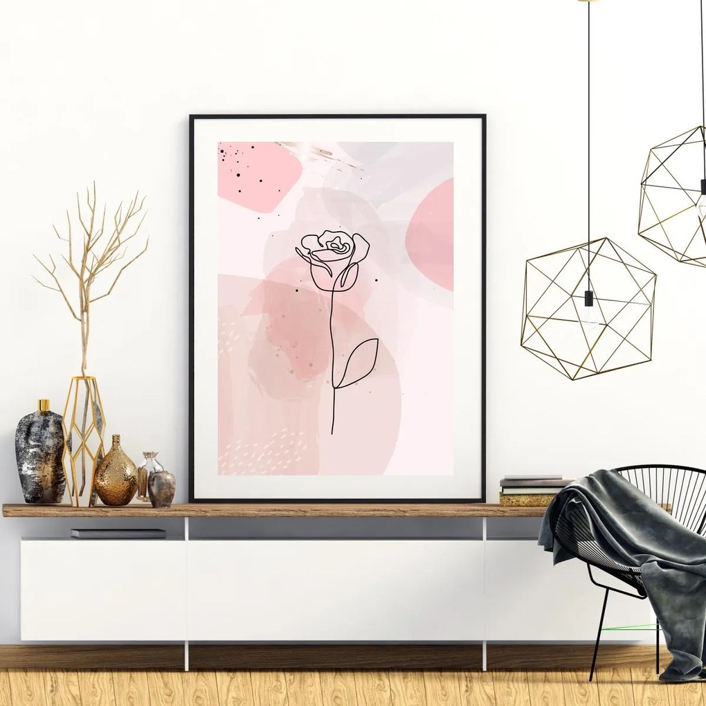 Poszter - Rózsa (A4)