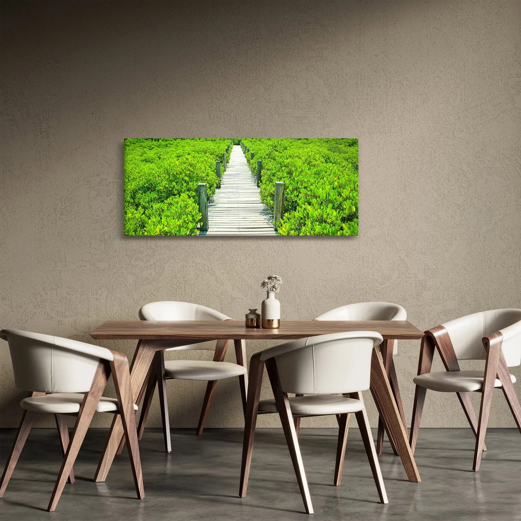 Kép - fa járda (120x50 cm)