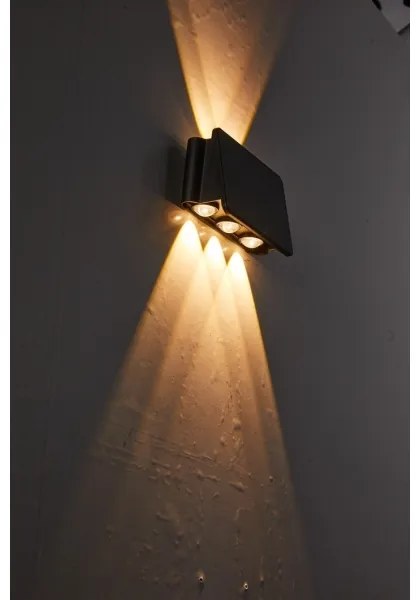 Immax 08491L - LED napelemes fali lámpa szenzorral LED/2W/5V IP54