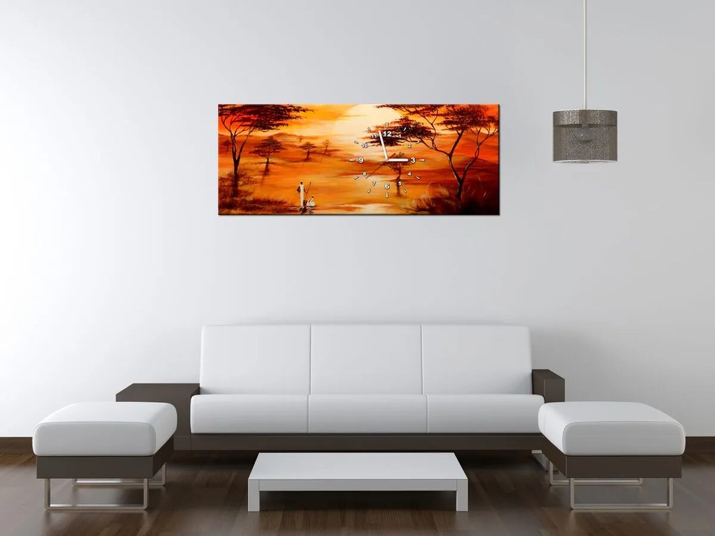 Gario Órás falikép Gyönyöru Afrika Méret: 100 x 40 cm