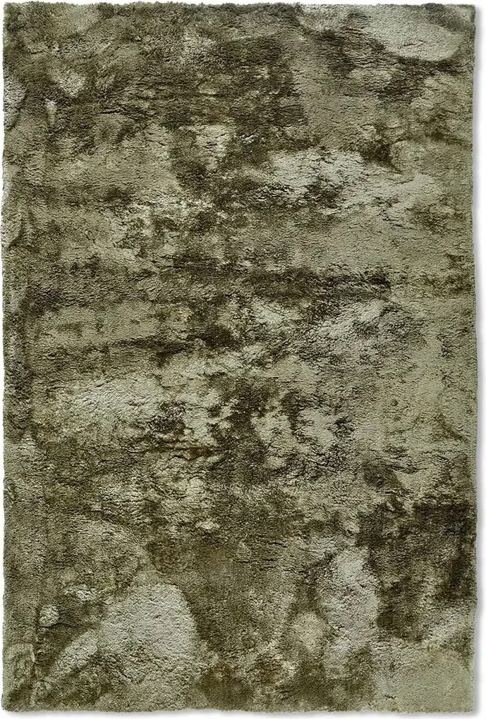 Shaggy plüss szőnyeg nappaliba 120x170cm, vastag zöld plüss