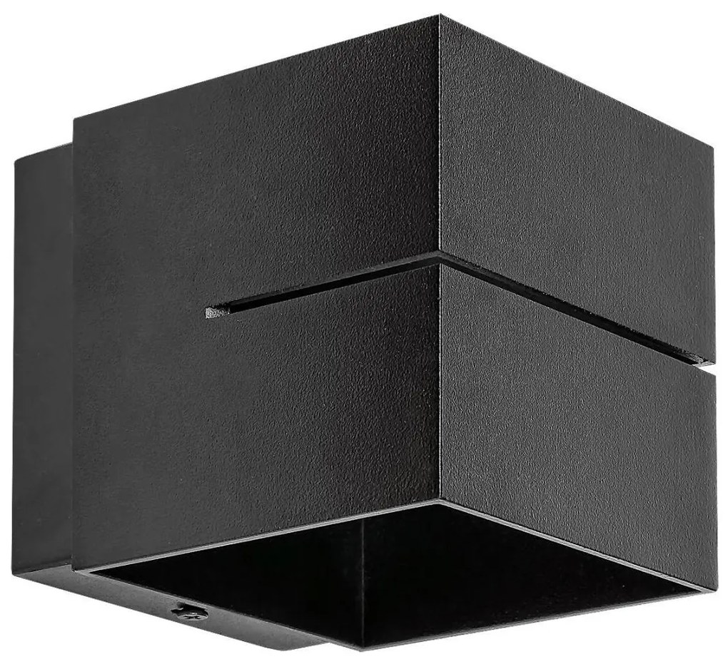 Rabalux 7017 - Fali lámpa KAUNAS 1xG9/10W/230V fekete