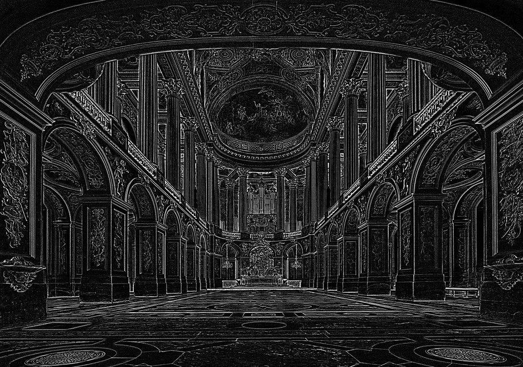 Fotótapéta templom belső fotótapéta 416 x 254