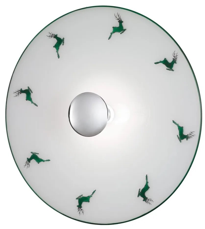 Kolarz A1353.61.XL.5.G.100 NONNA fali lámpa 1xE27/100W/230V szarvaszöld