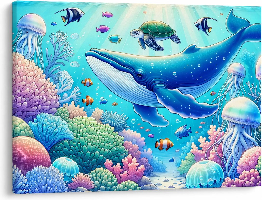 Kép – Víz alatti világ (70x50 cm)