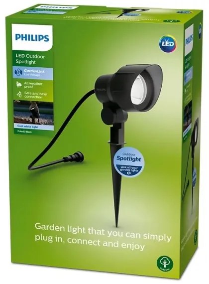 Philips GARDENLINK LED 6W 12V 4000K kültéri spotlámpa IP44
