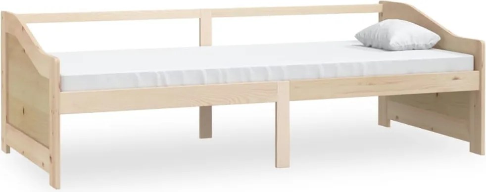 vidaXL 3 személyes tömör fenyőfa kanapéágy 90 x 200 cm