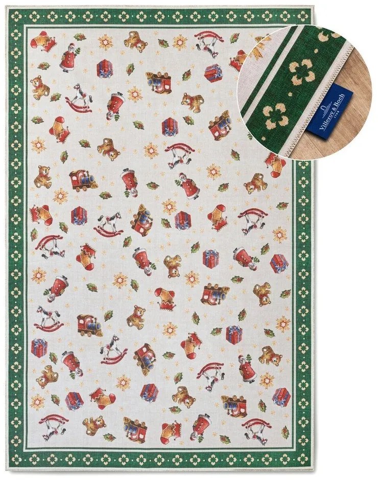 Zöld szőnyeg karácsonyi mintával 160x230 cm Green Christmas – Villeroy&amp;Boch