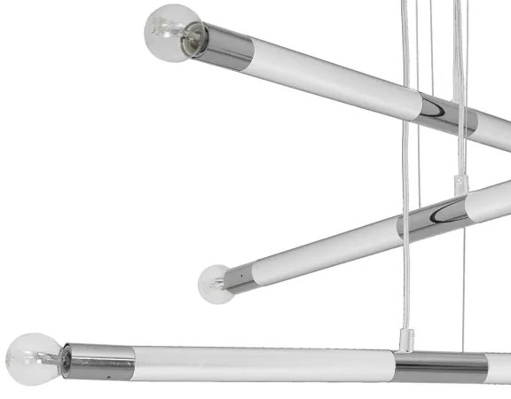 Csillár BASTONE WHITE 6xE14 / 40W / 230V