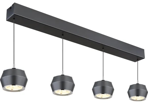 Globo 15209-4 - LED Csillár zsinóron MARTHY 4xLED/6W/230V