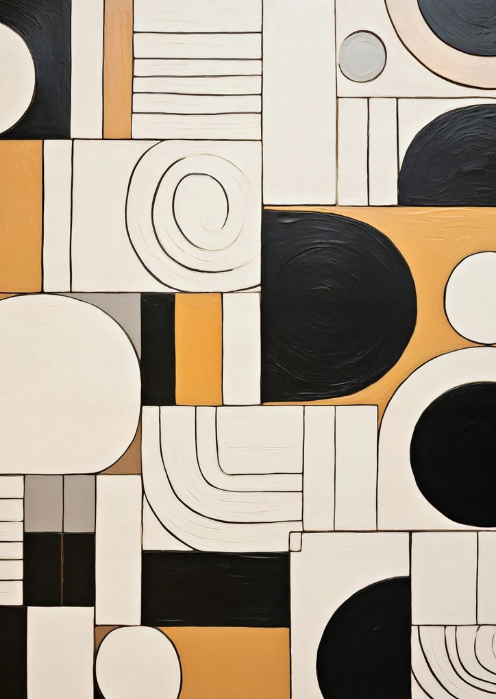 Poszter 67,5x95cm Kontraszt kollázs