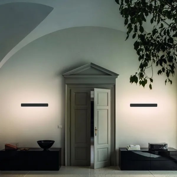 Ideal Lux - LED fali lámpa ZIG ZAG LED/30W/230V 75 cm CRI 90 fekete